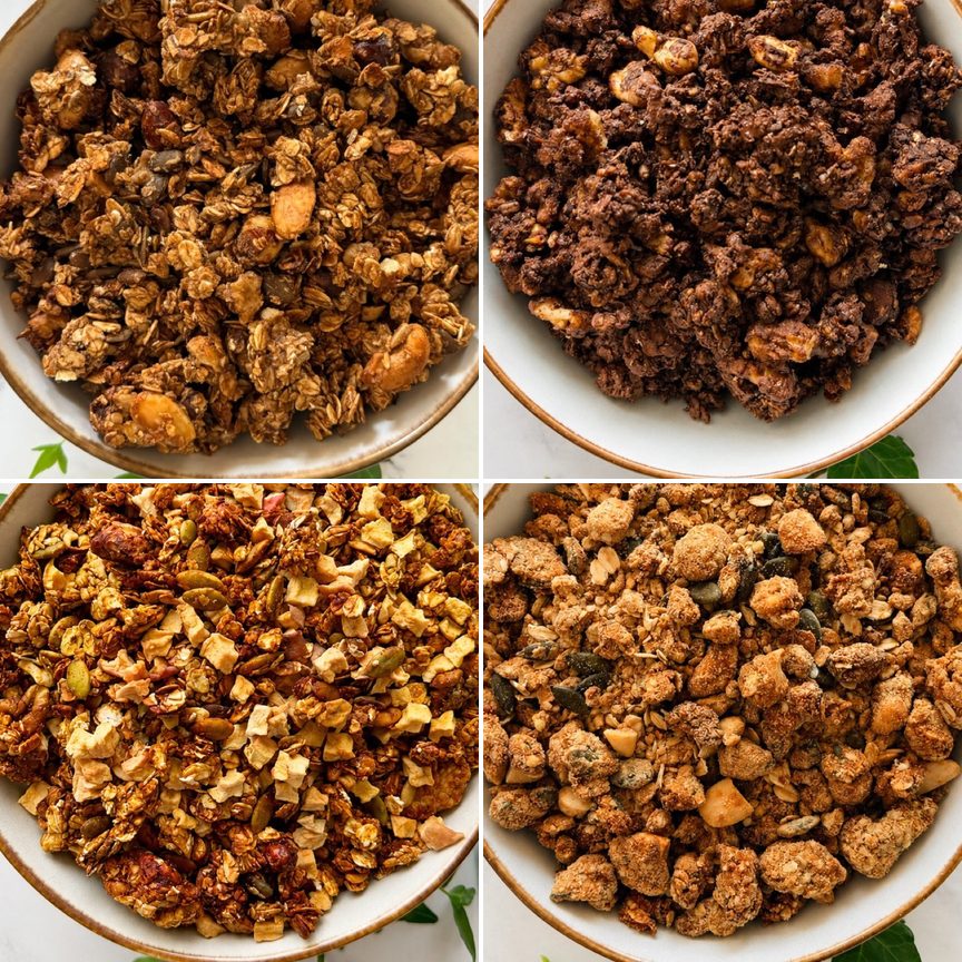 Proefbox met alle vier de smaken